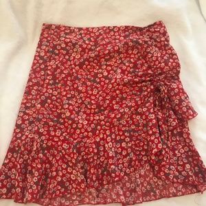 Shein medium floral skirt